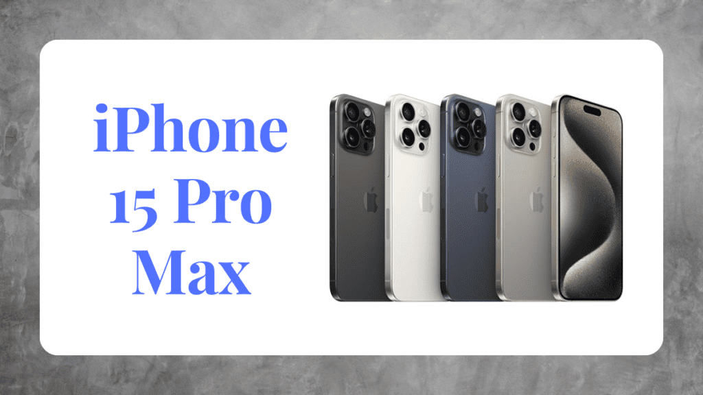 apple iphone 15 pro max